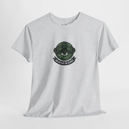 See Beyond the Silence T-Shirt – Military Awareness & Mental Strength  Tee