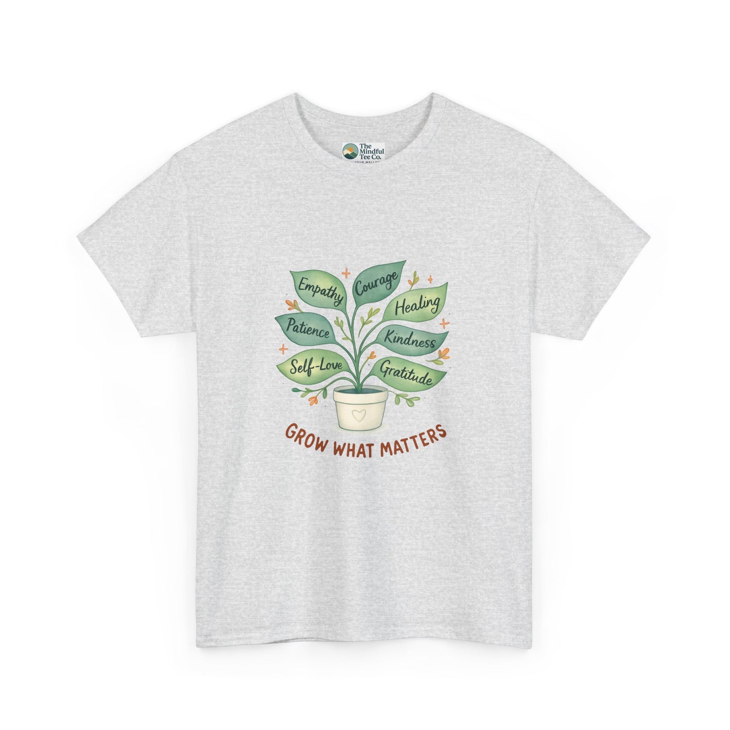 Grow What Matters T-Shirt – Self-Growth  Tee