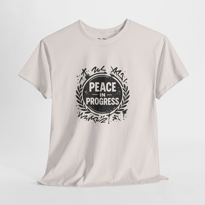 Peace in Progress T-Shirt – Streetwear Mindfulness Tee