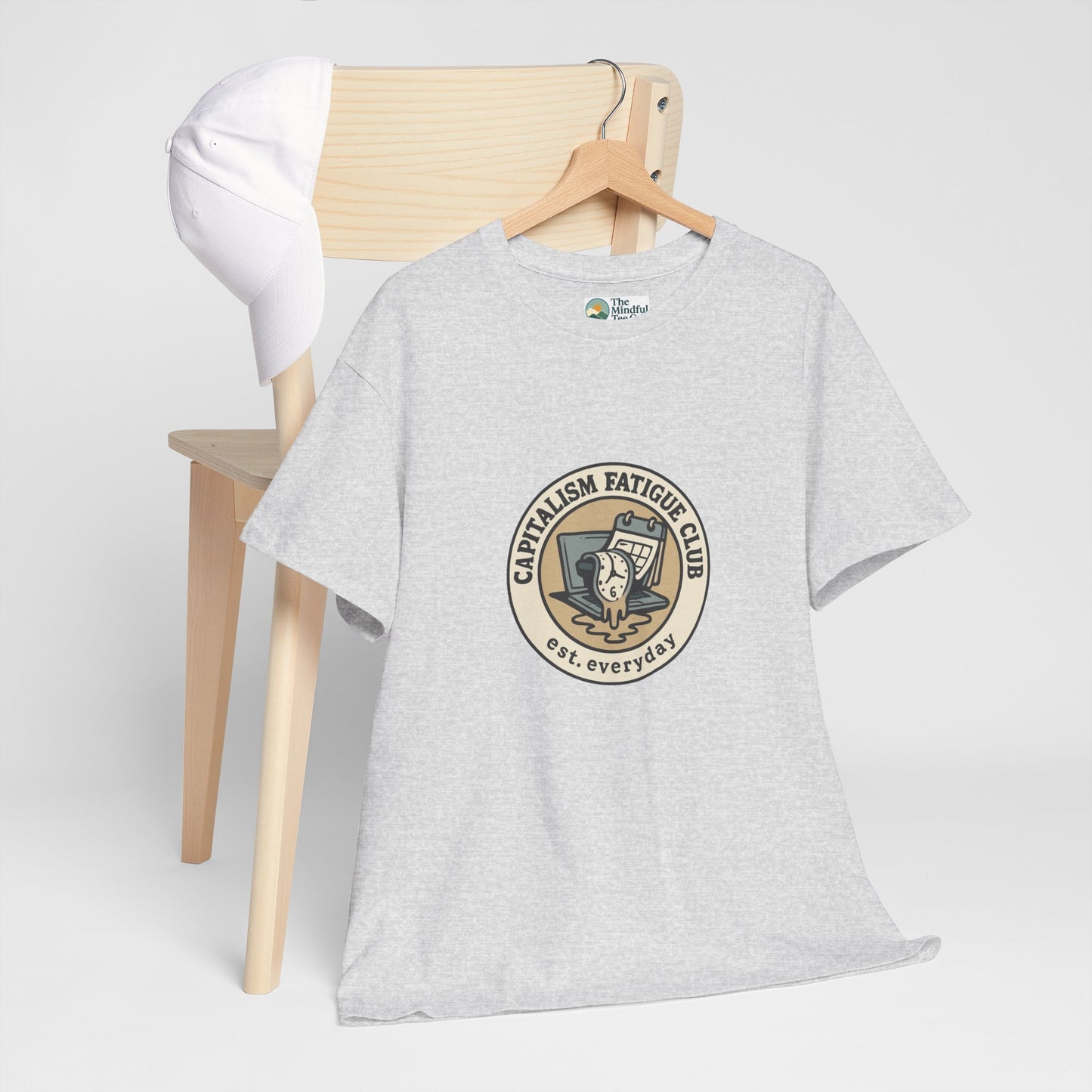 Capitalism Fatigue Club T-Shirt – Burnout Culture Tee