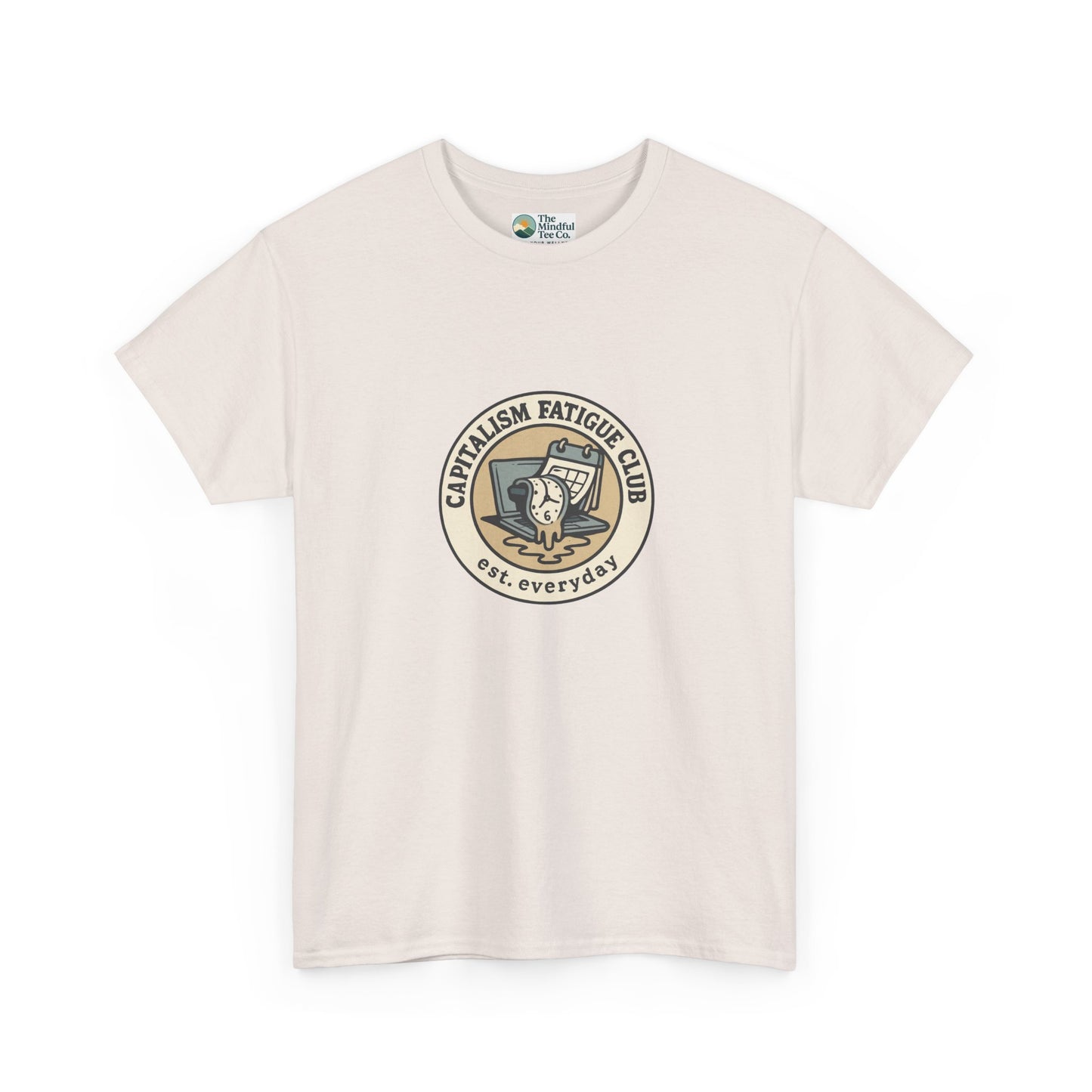 Capitalism Fatigue Club T-Shirt – Burnout Culture Tee