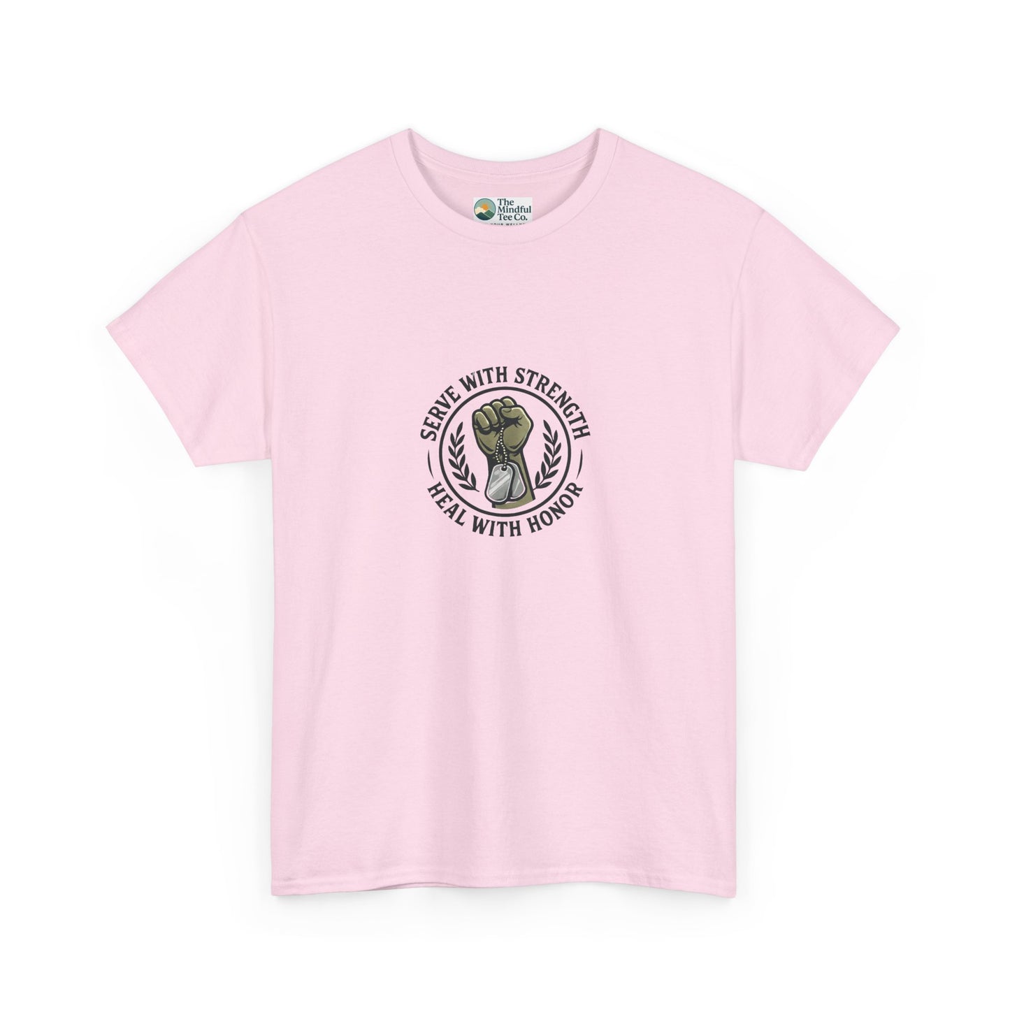 Serve with Strength T-Shirt – Military Mental Health Tee
