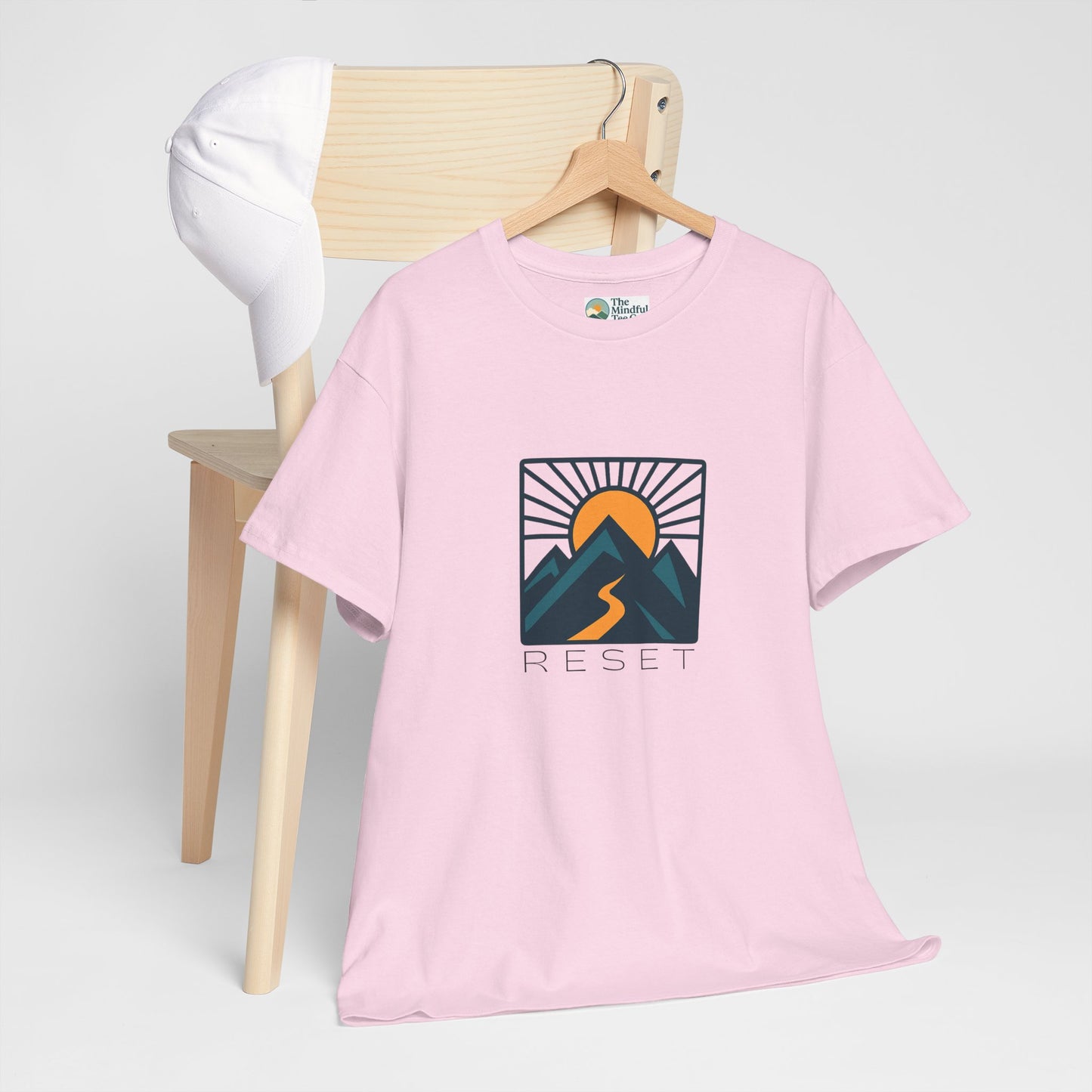 RESET T-Shirt – Motivational Sunrise Tee