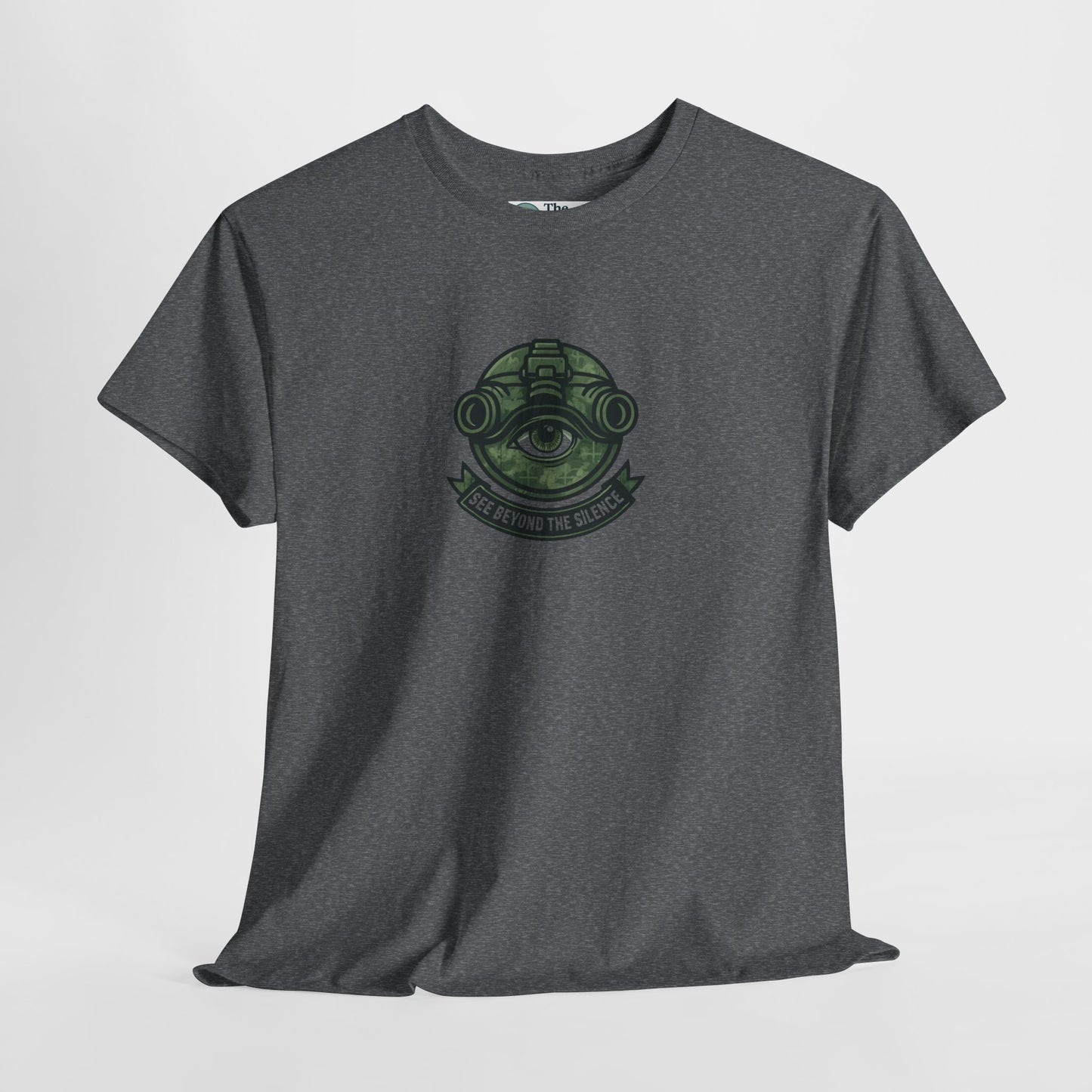 See Beyond the Silence T-Shirt – Military Awareness & Mental Strength  Tee