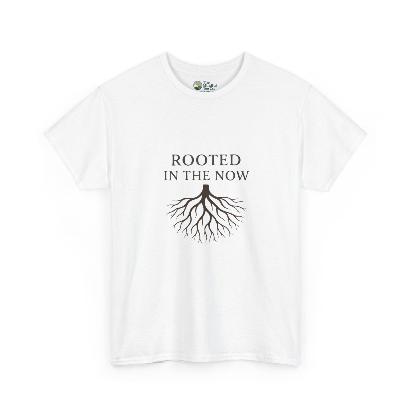 Rooted in the Now T-Shirt – Mindfulness & Grounding Tee
