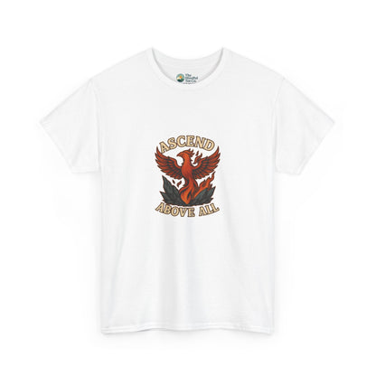 Ascend Above All T-Shirt – Phoenix Rising Strength Design