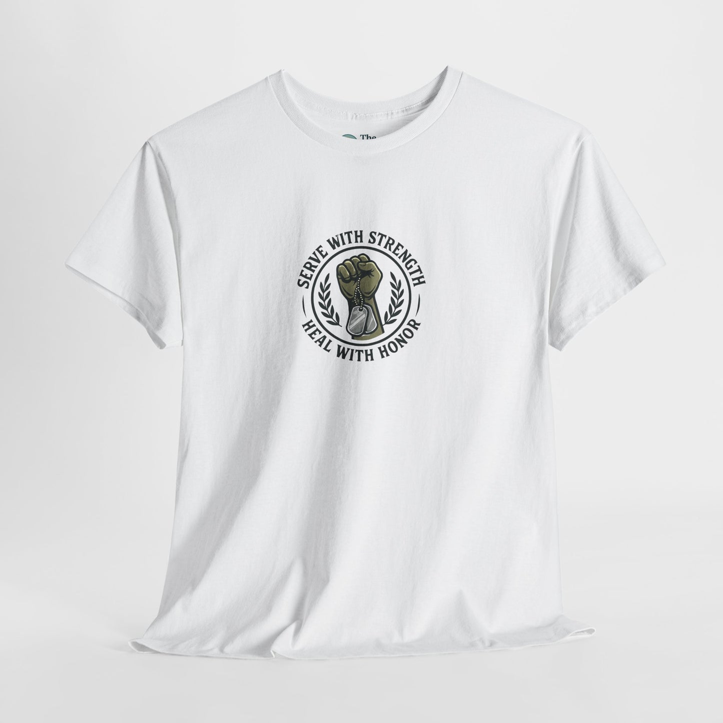 Serve with Strength T-Shirt – Military Mental Health Tee