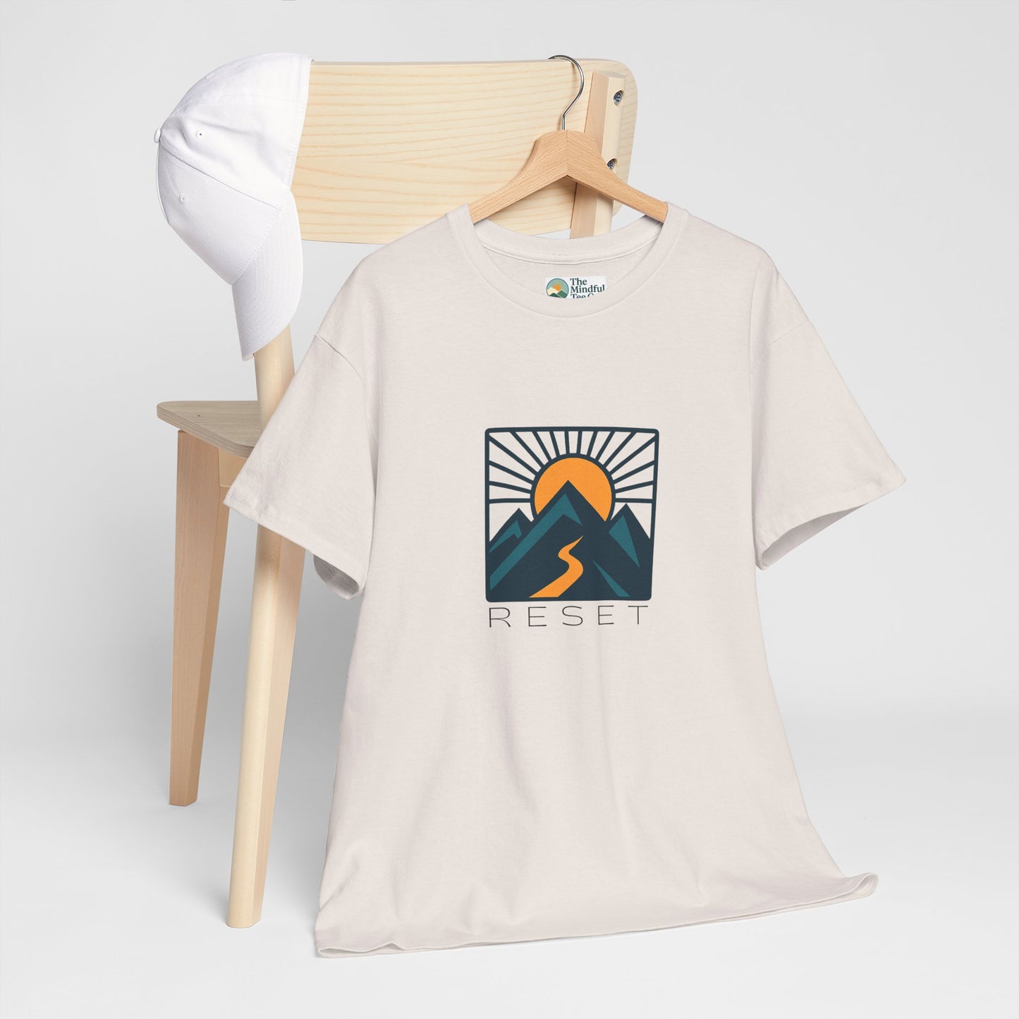 RESET T-Shirt – Motivational Sunrise Tee