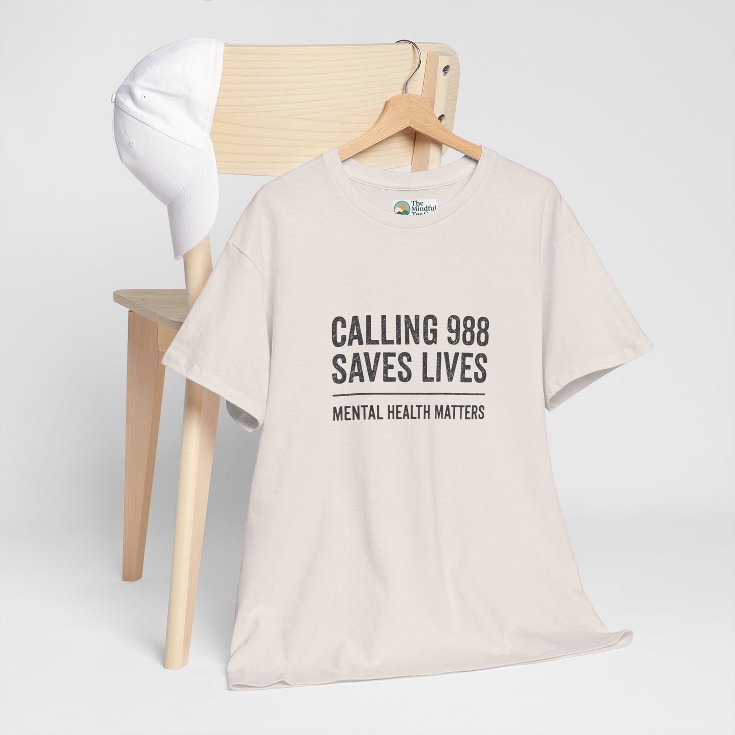 Calling 988 Saves Lives T-Shirt - Mental Health Awareness