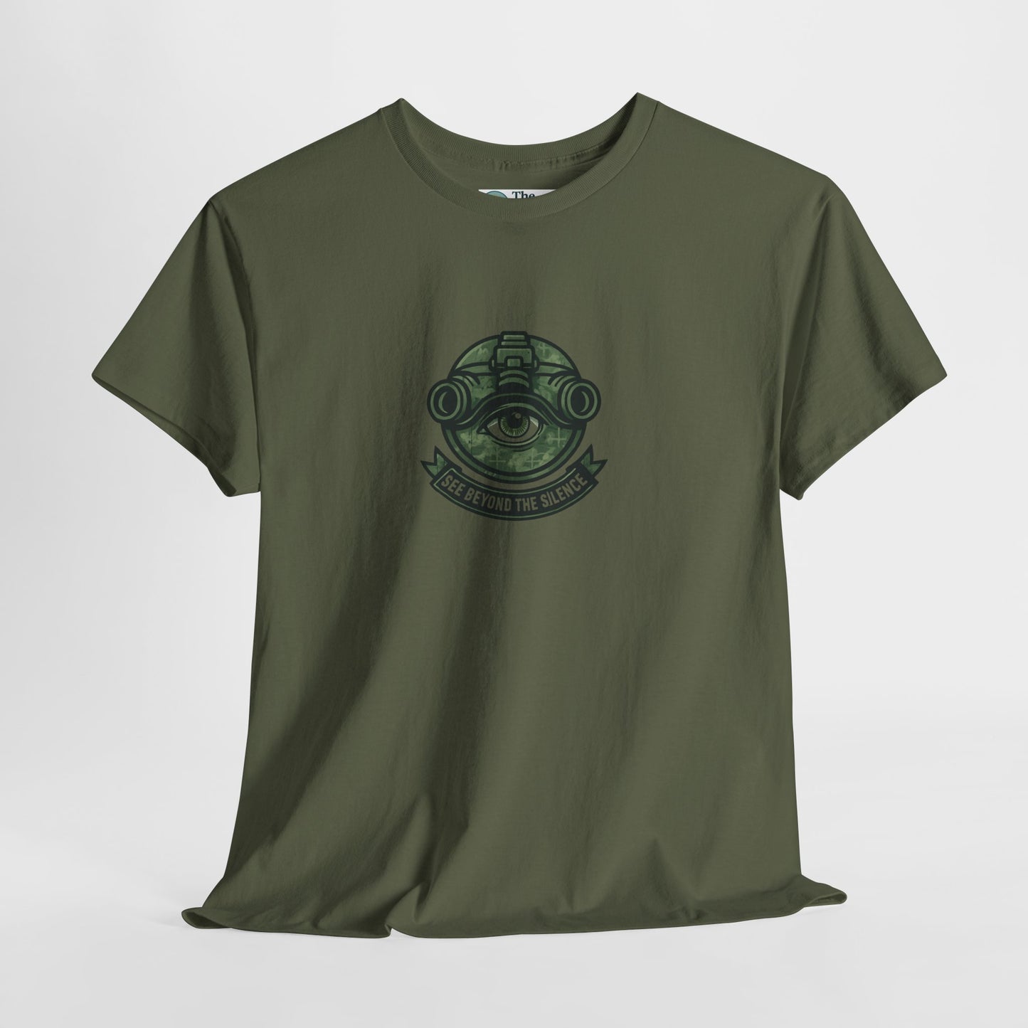 See Beyond the Silence T-Shirt – Military Awareness & Mental Strength  Tee