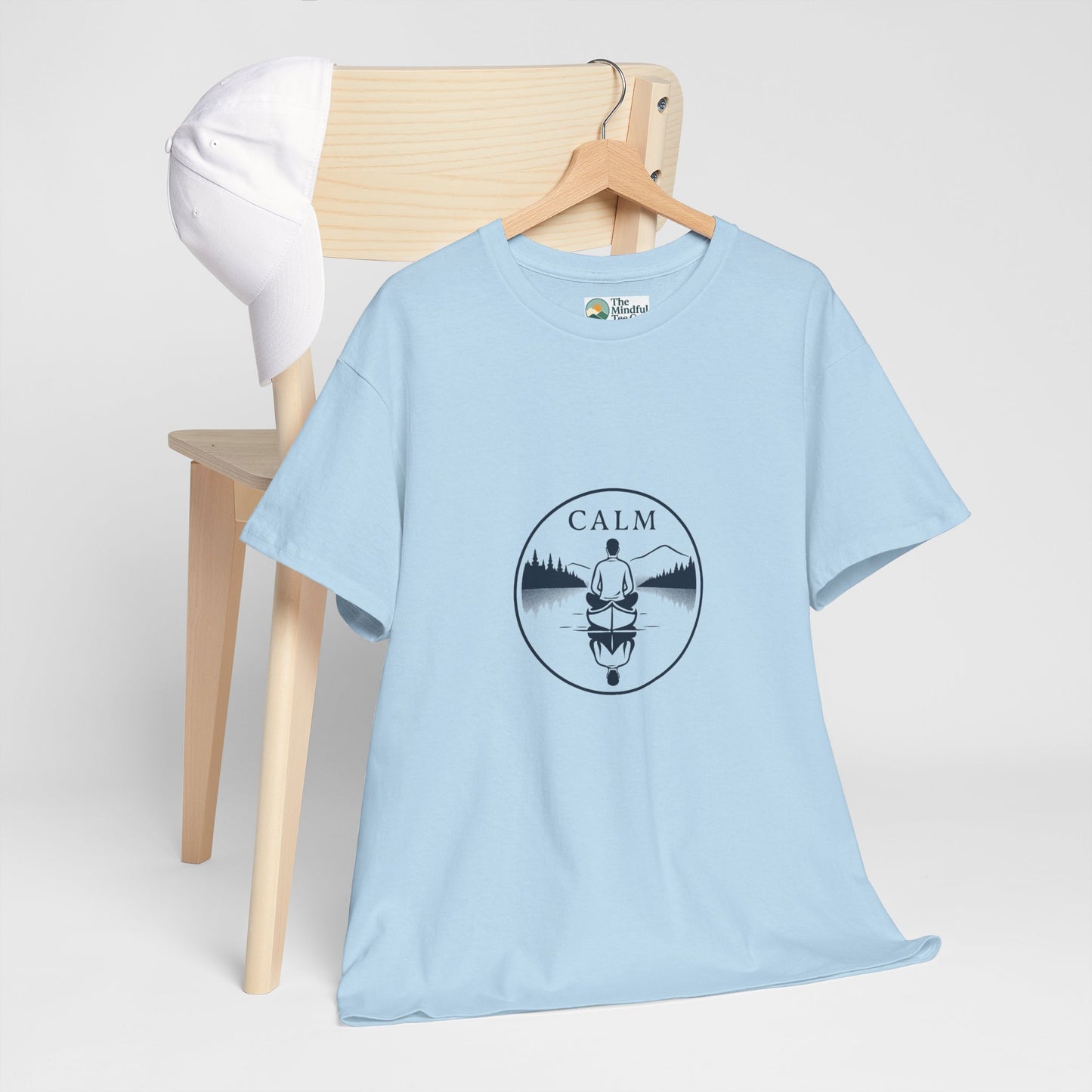 Calm T-Shirt – Minimalist Meditation Tee