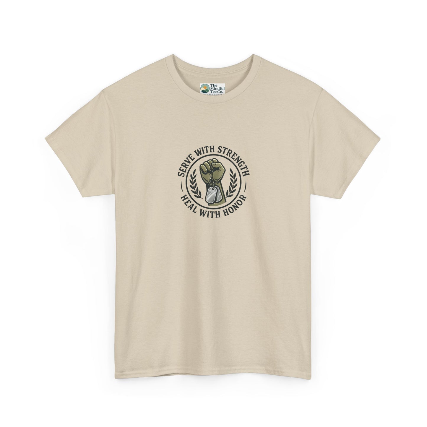 Serve with Strength T-Shirt – Military Mental Health Tee