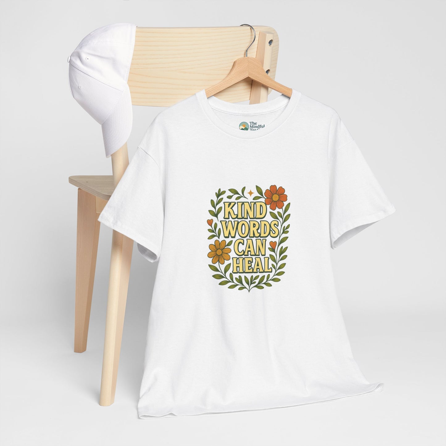 Kind Words Can Heal T-Shirt – Positivity Tee