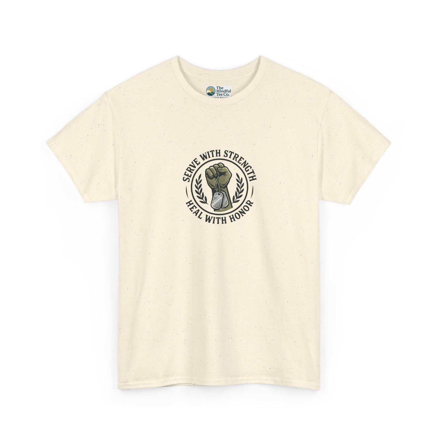 Serve with Strength T-Shirt – Military Mental Health Tee
