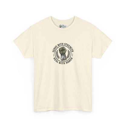 Serve with Strength T-Shirt – Military Mental Health Tee