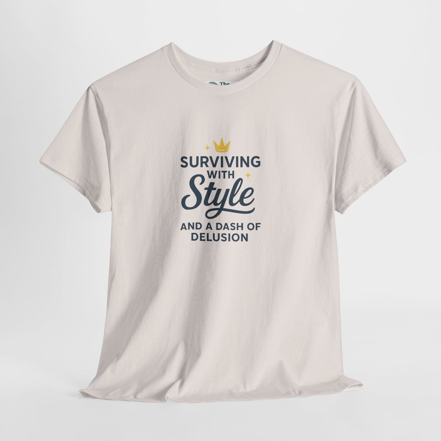 Surviving with Style T-Shirt – Mental Health & Self-Care Tee