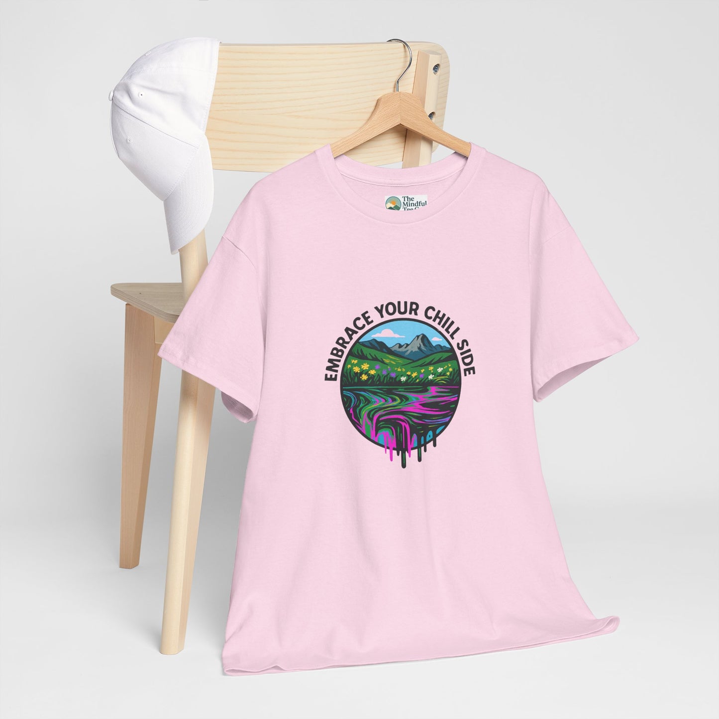 Embrace Your Chill Side T-Shirt - Alpine Meadow Meltdown Tee