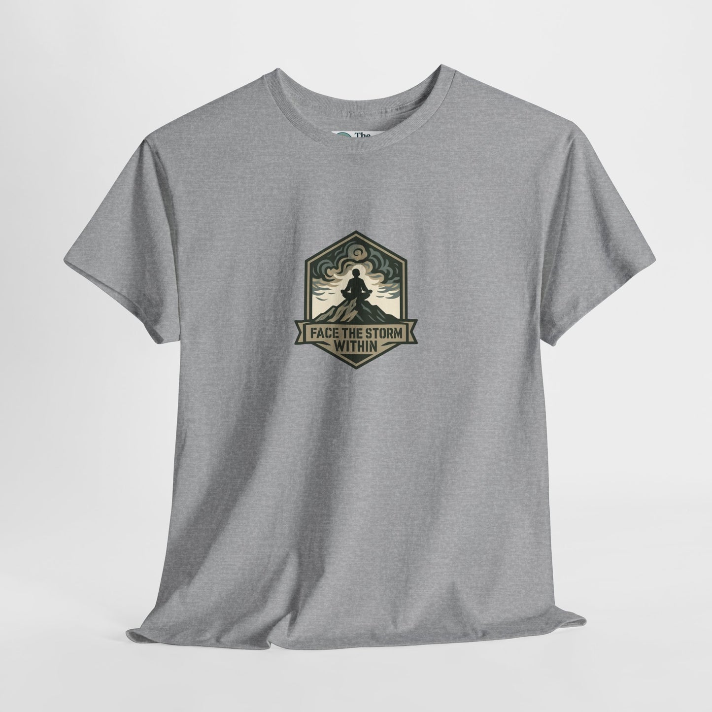 Face the Storm Within T-Shirt – Military Mental Strength Tee