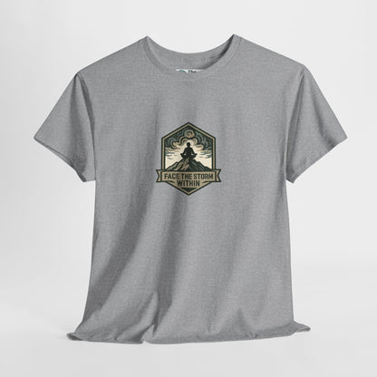 Face the Storm Within T-Shirt – Military Mental Strength Tee