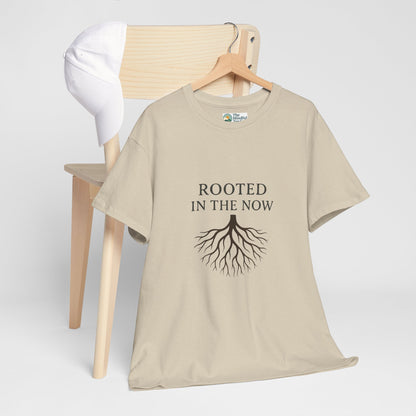 Rooted in the Now T-Shirt – Mindfulness & Grounding Tee
