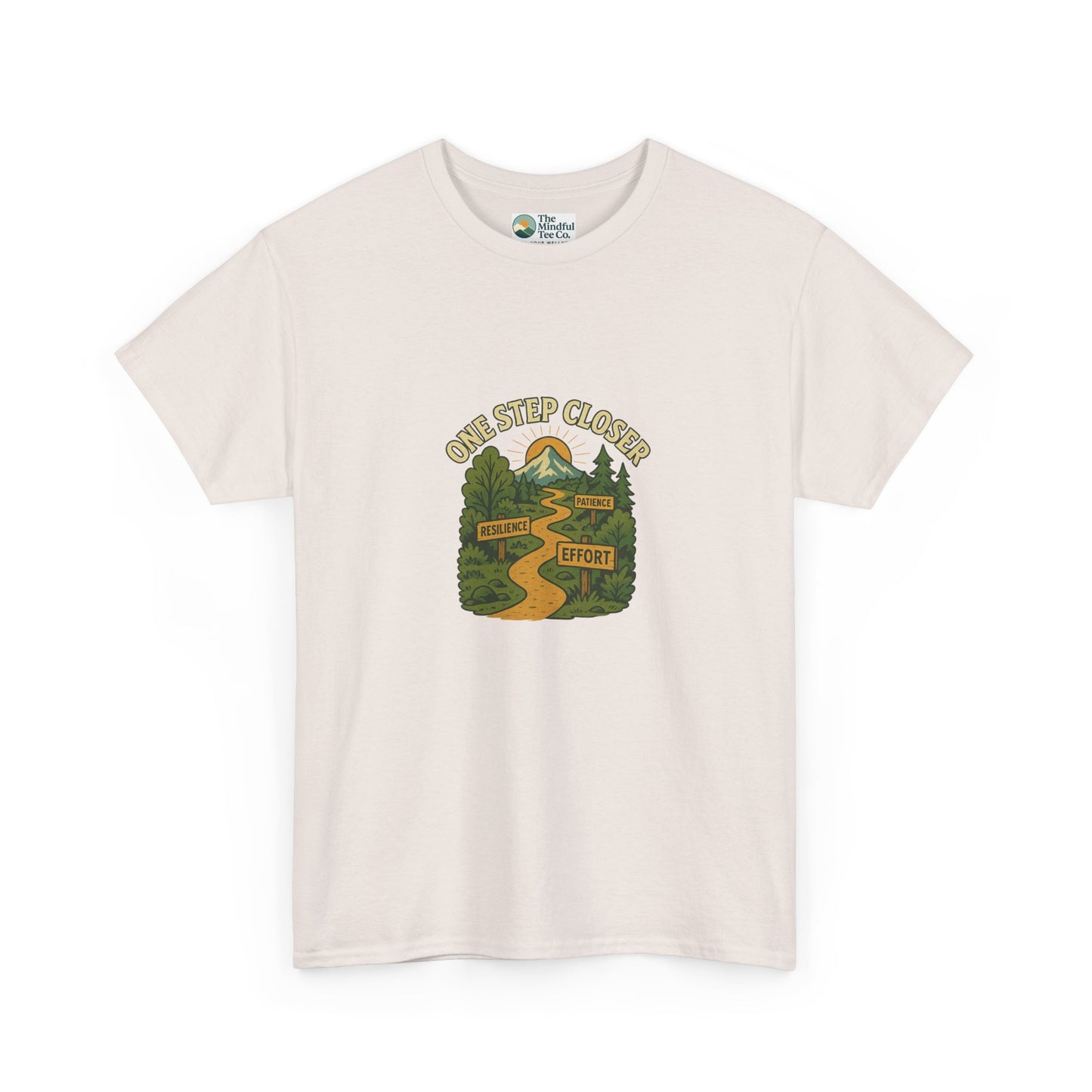 One Step Closer T-Shirt – Motivational Growth & Resilience  Tee
