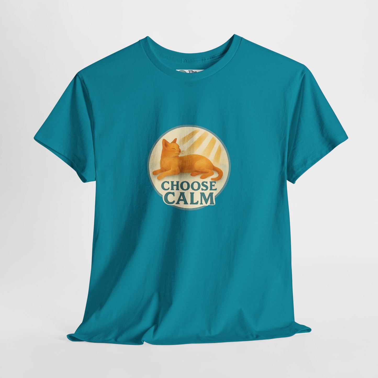 Choose Calm T-Shirt – Relaxing Cat Tee