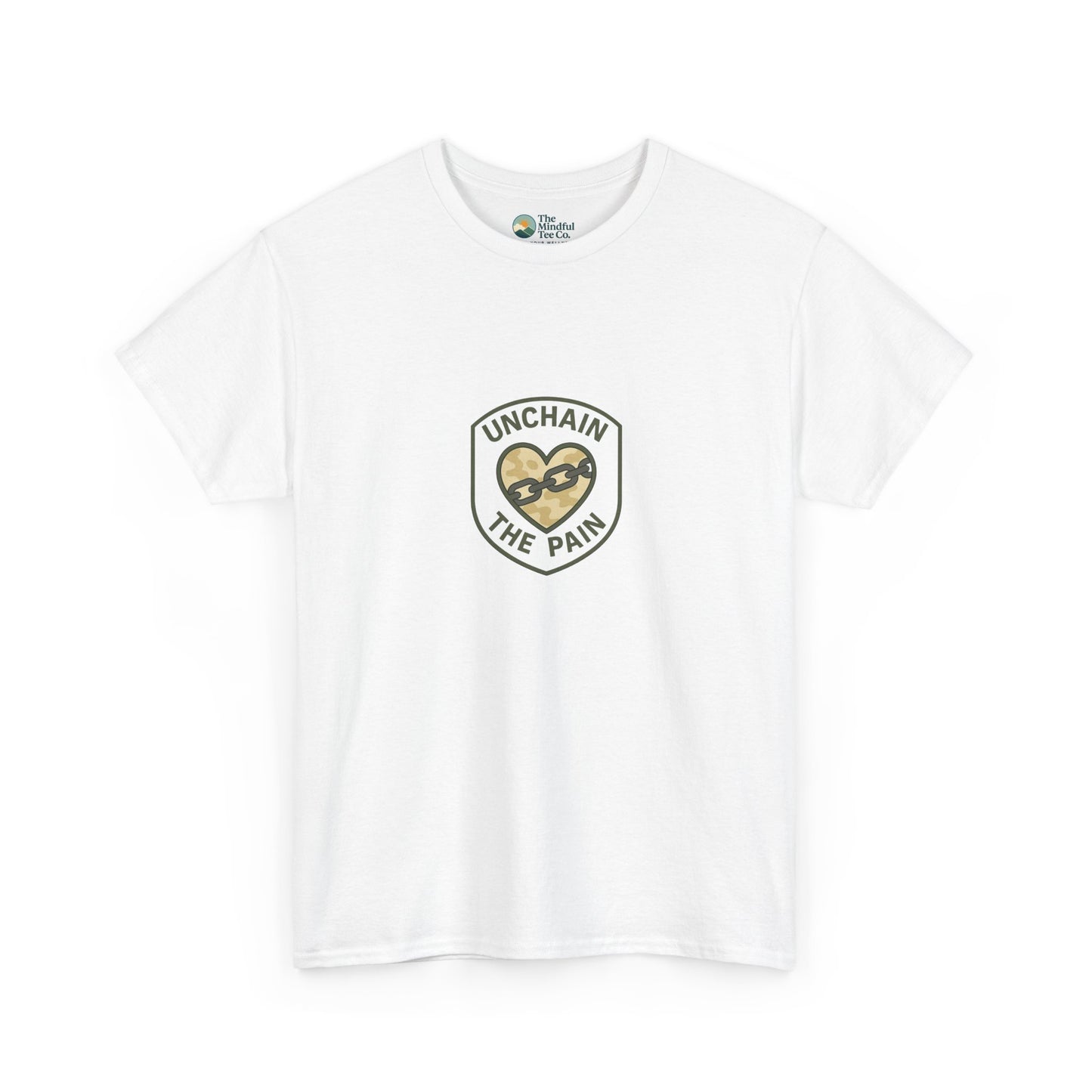 Unchain the Pain T-Shirt – Military Style Strength and Healing Tee