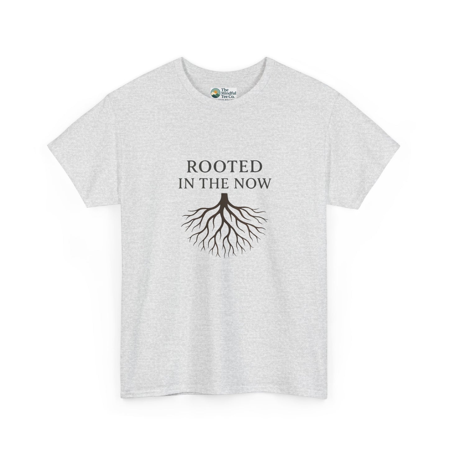 Rooted in the Now T-Shirt – Mindfulness & Grounding Tee