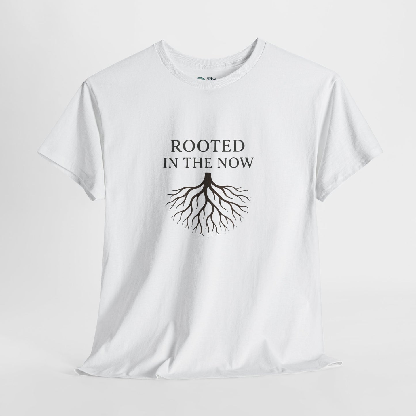 Rooted in the Now T-Shirt – Mindfulness & Grounding Tee